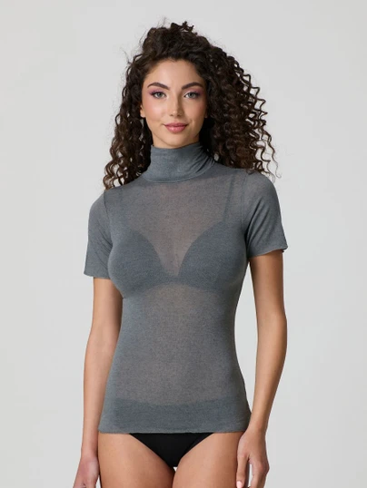 Jadea Dolcevita Donna Cashmere Mezza Manica in Modal  4065