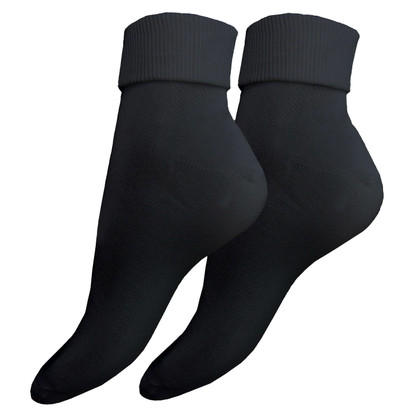 12 Paia Calza Corta Sanitaria Donna Jadea DCZ-507 in Cotone Filo di Scozia