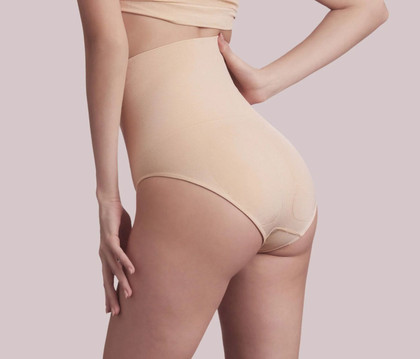 3 Slip Donna Vita Alta Linea Push Up Modellante 026 Bellissima - Made in Italy