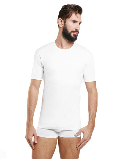 3 Pezzi Maglia Uomo Nottingham COMFORT 14 Mezza Manica in Caldo Cotone