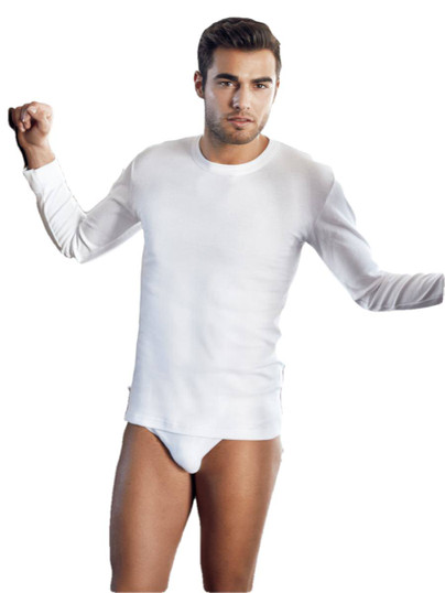 3 Pezzi Maglia Uomo Nottingham JAZZ Girocollo Manica Lunga in Caldo Cotone