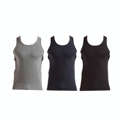 3 Pezzi Canotta Uomo Nottingham SWING Spalla Larga in Caldo Cotone