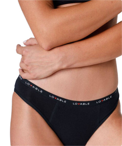 Slip Donna Lovable da ciclo flusso Medio in cotone biologico lavabile