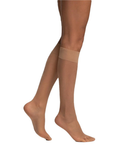 6 Paia Gambaletto Donna Coprente Microfibra 50 Den Pompea