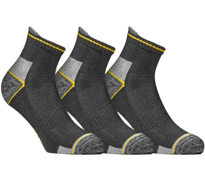 WRK-04 12 Paia Calza Corta da Lavoro Antinfortunistica Traspirante Resistente