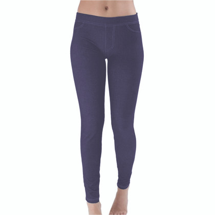 Leggings Donna Meritex 3711 Modello Jeans Taglie Comfort
