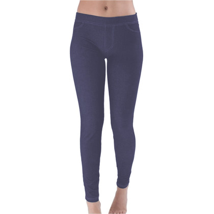 Leggings Donna Meritex 3711 Modello Jeans Taglie Comfort
