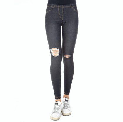 Leggings Donna Meritex 3738 Jeans Wash in cotone Elasticizzato