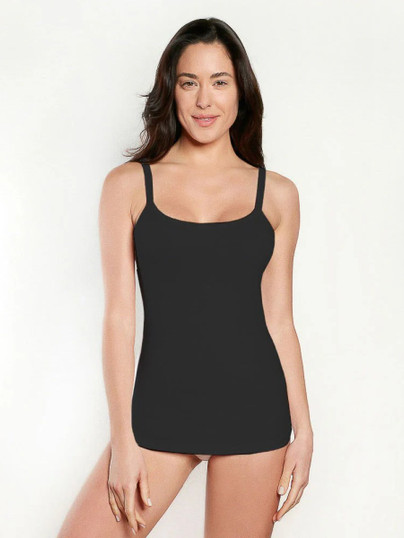 Canottiera Donna Spalla Stretta Nottingham VS1600 in Cotone Costina Bielastica