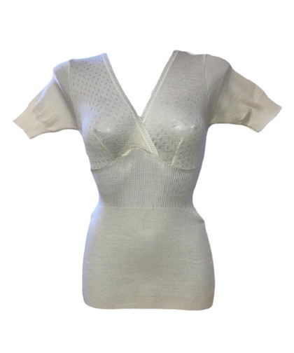 Maglia Donna Madiva Cortina Mezza Manica Formaseno in Lana Maglia Donna Madiva Cortina Mezza Manica Formaseno in Lana