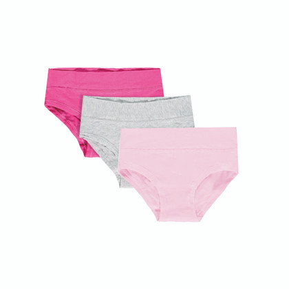 6 Pezzi Slip Bambina Ellepi 3840 in Morbido Cotone elasticizzato