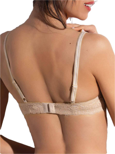 Reggiseno Donna Sielei 2688 Con Ferretto Imbottito in Pizzo