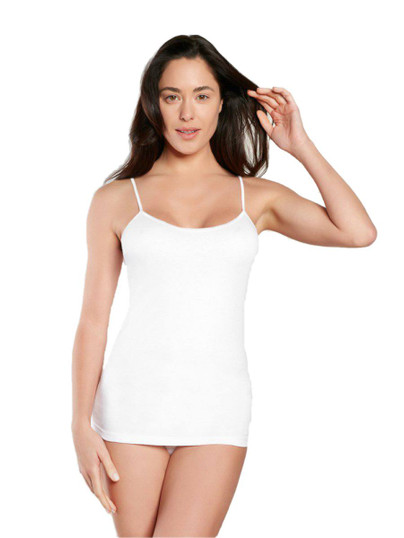 Canottiera Donna Spalla Stretta Nottingham VS3015W in Cotone Costina