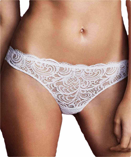 Slip Brasiliana Donna Lormar Frizzante interamente in pizzo