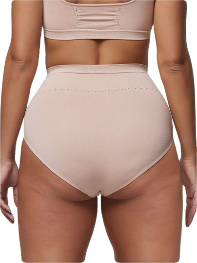 3 Pezzi Slip da Donna Comfort Size in morbida Microfibra senza cuciture