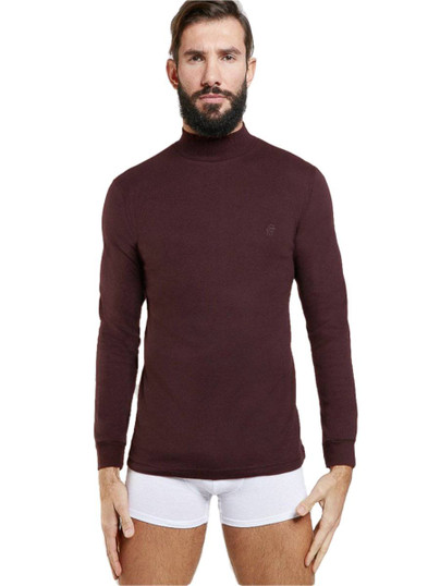 Nottingham Maglia Lupetto Uomo manica lunga in caldo cotone Diego