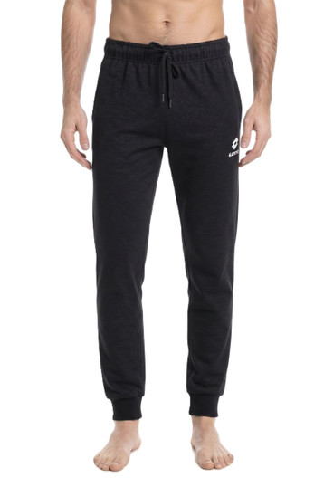 Lotto Pantalone Tuta Uomo in Felpa con polsino al fondo, elastico in vita