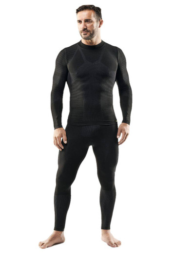WRK Lupetto Uomo Maglia Termica Realizzato in Fibra Dryarn WRK-302