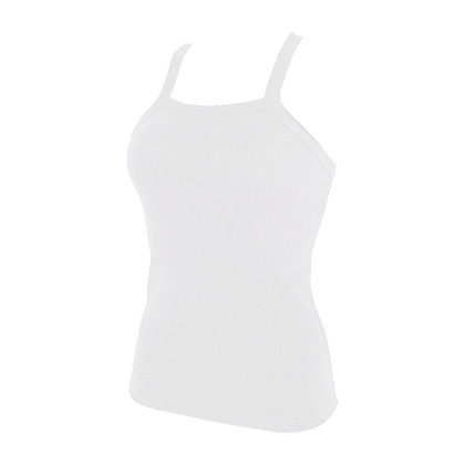 Top Donna Spalla Stretta GD445 COTONELLA in cotone con incrocio sul retro