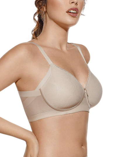 Creaciones Selene Nadia Reggiseno Donna Senza Ferretto con Fascia Alta e Coppe Preformate