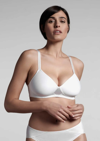 Lepel 470 Reggiseno Senza Ferretto in Cotone Con Coppe Preformate