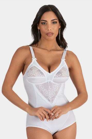 Charme 1801 Body Donna modellante realizzato in tessuto contenitivo Coppa C