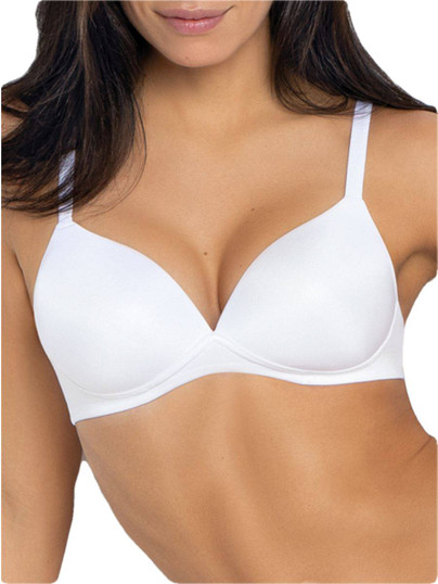 SIèLEI Reggiseno imbottito senza ferretto realizzato in microfibra lucida Coppa B-C Art. 1568