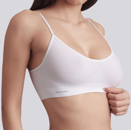 Brassiere Donna Comfort Bellissima  spallino sottile in microfibra elasticizzata