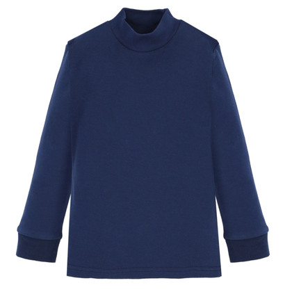 Maglia Lupetto Bambino Bambina Manica Lunga Ellepi CE 7596 in Caldo Cotone