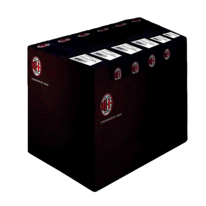 6 Pezzi Boxer Uomo MI11050 MILAN in cotone elasticizzato. Prodotto Ufficiale