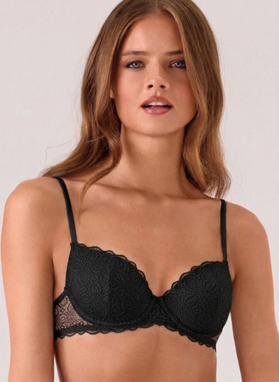 Infiore 901 Reggiseno Balconcino con ferretto in pizzo imbottito
