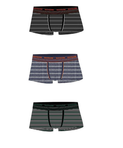 6 pezzi  Boxer Uomo Navigare  Cotone elasticizzato colorato 1230Z