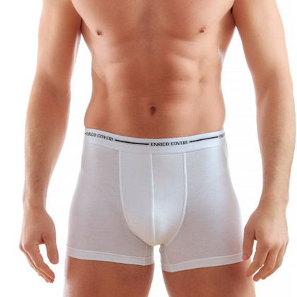 Enrico Coveri EB1000 (6 Pezzi) Boxer Uomo in Cotone Elasticizzato con Elastico Esterno - Offerta Multipack
