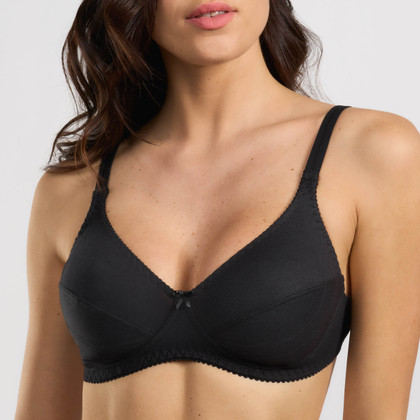 Reggiseno Donna senza ferretto, cotone naturale, coppa non imbottita 307 Spiman