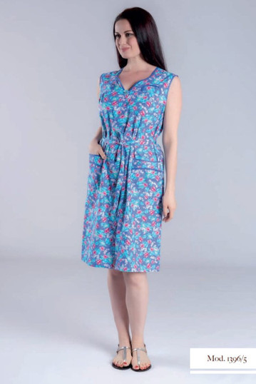 Vestaglietta Grembiule Donna 100% Cotone AERTRE – Eleganza e Comfort Made in Italy 1396