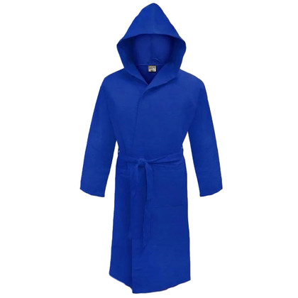 Accappatoio Adulto in microfibra con cappuccio e cintura Fancy Home