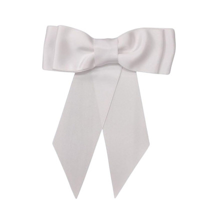 5 Fiocchi per Grembiule Scuola Ementare e Asilo in raso con bottone a clip 5 Fiocchi per Grembiule Scuola Ementare e Asilo in raso con bottone a clip