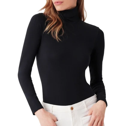 Cotonella Maglia Dolcevita Manica Lunga caldo cotone Donna 3505