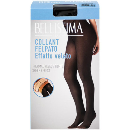 Panta-collant termico donna con interno effetto pelliccia BELLISSIMA