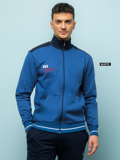 Tuta uomo Invernale full zip collo alto felpata LOTTO LA2017