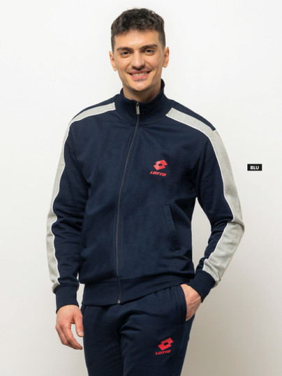 Tuta uomo Invernale full zip collo alto felpata LOTTO LA2019