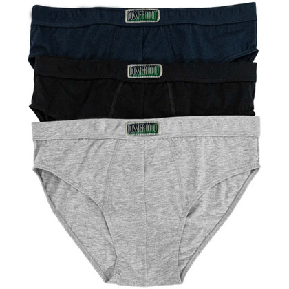 6 Slip Uomo Classico filo di scozia Made in Italy 1405 Dossier