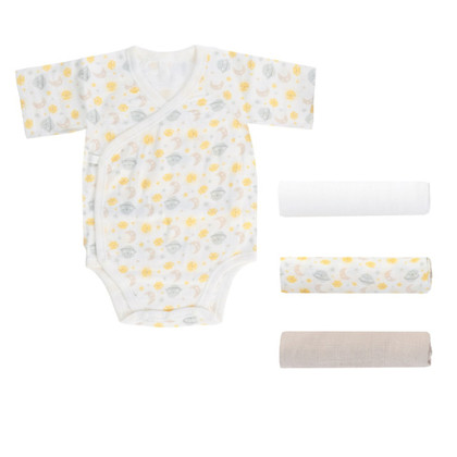 Set regalo neonato in viscosa di bamboo CR1011 ELLEPI