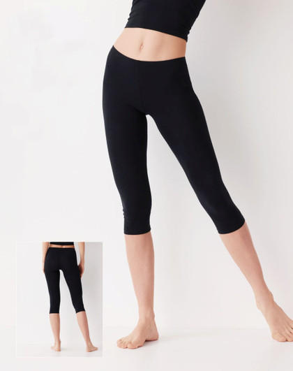 Leggings Donna 3/4 in cotone estivo donna GD251 Cotonella