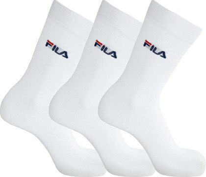 3 paia Calzino corto sportivo UNISEX in cotone F9630 FILA