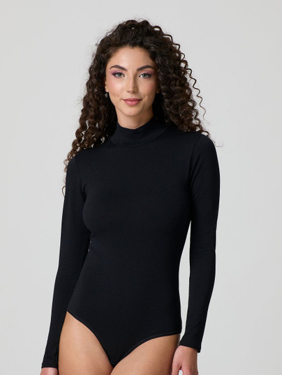 Body Donna Lupetto Manica Lunga Jadea 4153 in Cotone Elasticizzato