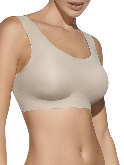 SELENE Reggiseno Senza Cuciture Taglio Laser con Coppe Removibili  Olivia