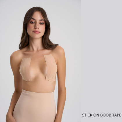 Nastro adesivo per il seno beige 3metrix5cm Nude Intimates