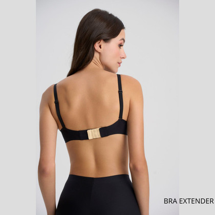 3 Pezzi Estensori reggiseno a 2 ganci in tre Colori Nude Intimates