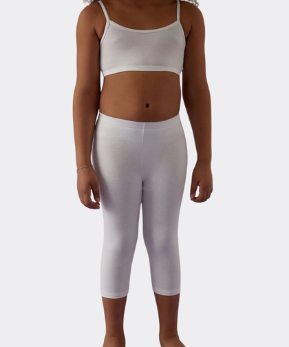 Leggings Bambina e Ragazza Capri in cotone Elasticizzato Jadea 285